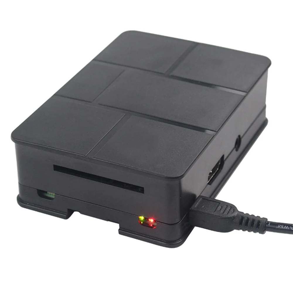 

Elisona ABS Protective Case Cover Skin Shell Box w/Camera Connecting Cable Port for Raspberry Pi 2 3 Pi3 Pi2 Model B Accessories
