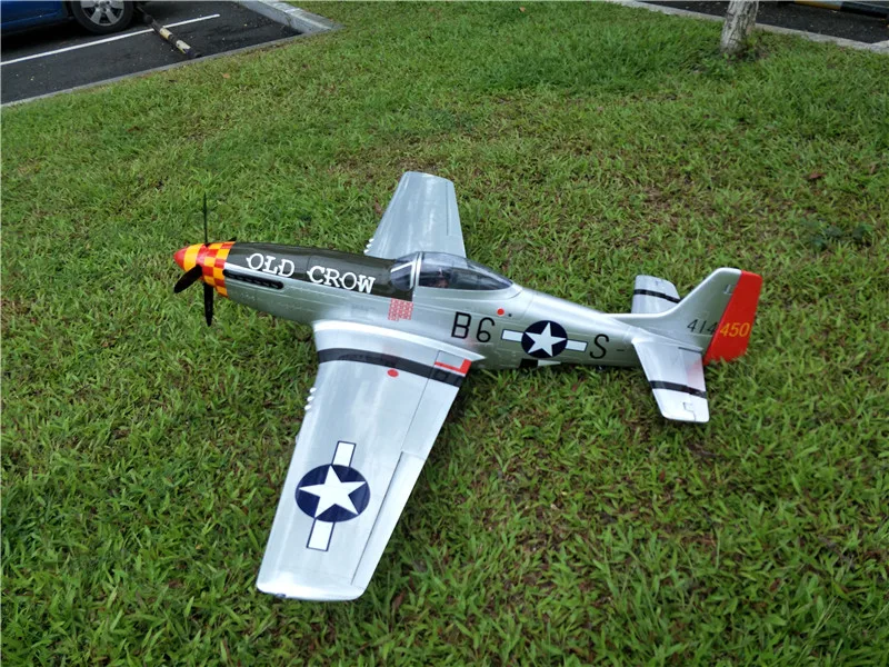 P-51 Mustang 20cc 6" /1730 мм пробкового дерева самолет с газовым двигателем модель масштабный самолет с спиннером из углеродного волокна