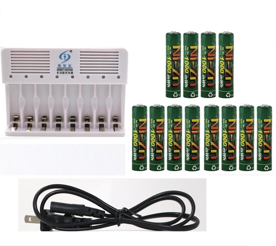 ni zn rechargeable aa batteries