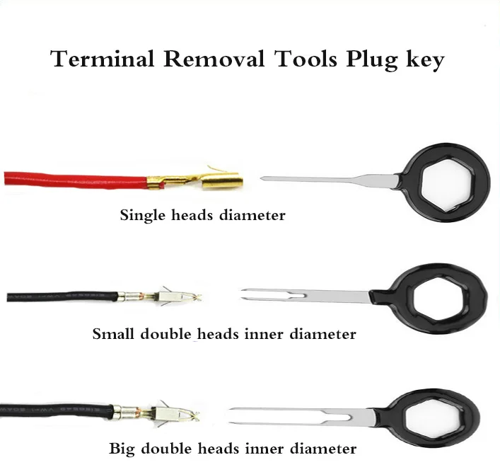 WHDZ 11Pcs/set Terminal Removal Tools Car Electrical Wiring Crimp Connector Pin Extractor Kit for Car Plug Repair Tool WHDZ 11Pcs/set Terminal Removal Tools Car Electrical Wiring Crimp Connector Pin Extractor Kit for Car Plug Repair Tool