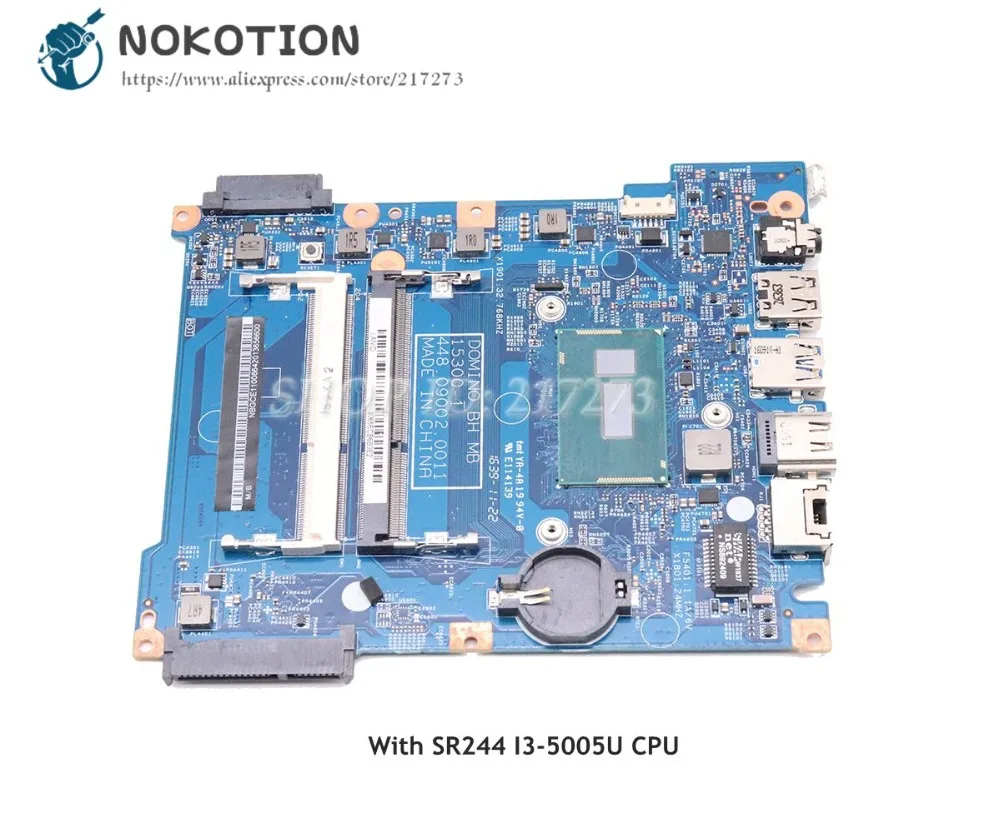 NOKOTION для acer aspire ES1-571 Материнская плата ноутбука NBGCE11008 NBGCE11001 448.09002.001 SR27G I3-5005U Процессор DDR3L