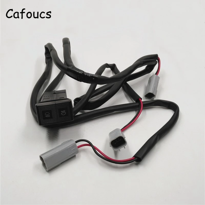 Cafoucs для Mazda 323 family 626 Premacy BJ Premacy автомобильный противотуманный светильник провод кабель и переключатель противотуманных фар