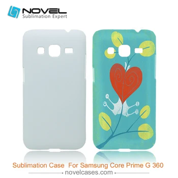

3D Plastic White Sublimation Phone Case For Galaxy Core Prime G3608