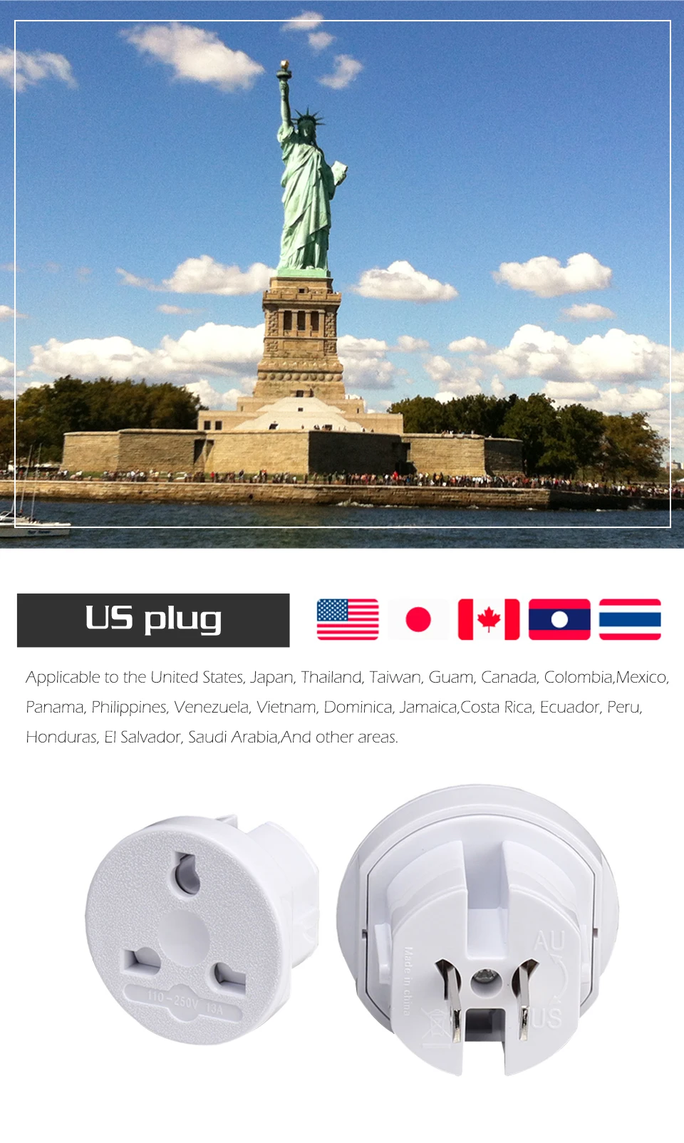 Universal Power Adapter Charger Worldwide Adaptor Wall Electric Plugs EU UK US AU Sockets Converter For Mobile Phones (6)