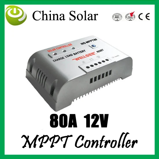 

80A 12V Controller. Solar battery MPPT charge controller,PV Controller