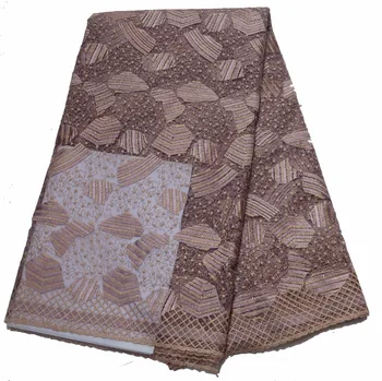 

2018 new arrival African Tulle Lace Fabric Nigerian Fabric, French Net Lace For Lady P471-7