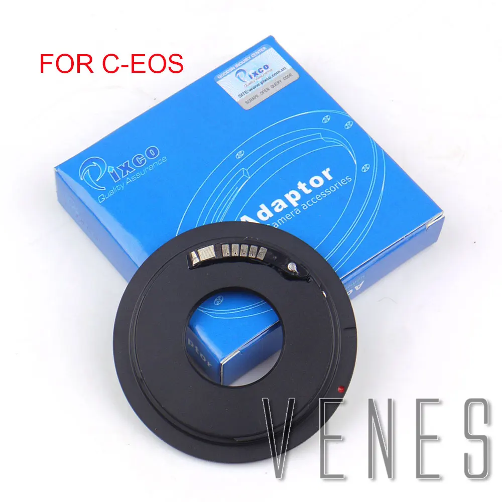 Venes Per C-Eos Macro 3Rd Generazione Af Confirm Adapter Vestito Per 16 Millimetri C Mount Lens Per Canon (D) Macchina Fotografica Reflex 4000D/2000D/