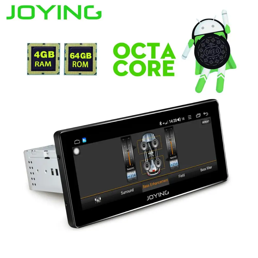Excellent Latest Android 8.1 Joying RAM 4G Car Radio Stereo GPS Navigation Touch Screen 1 Single Din Unit Head with Free Rear view Camera 2 Excellent Latest Android 8.1 Joying RAM 4G Car Radio Stereo GPS Navigation Touch Screen 1 Single Din Unit Head with Free Rear view Camera 2
