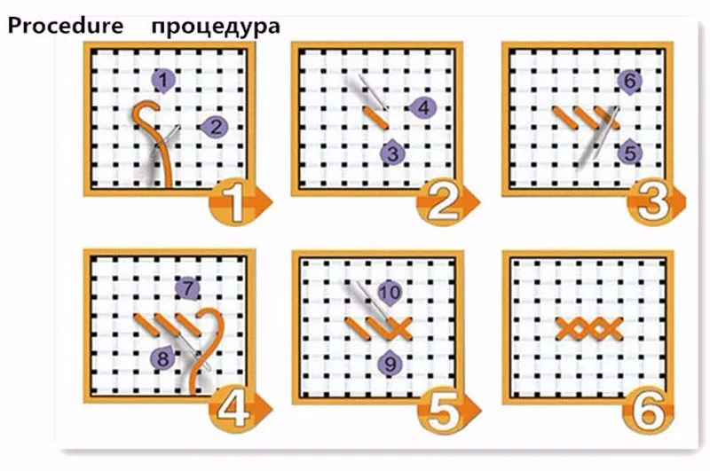 Для вышивки Осеннее дерево лес пейзаж рукоделие 14CT белый холст без принта DMC DIY наборы для вышивки крестиком ручной работы Искусство Декор