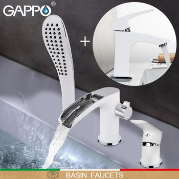

GAPPO Basin Faucets Bathroom Shower Faucet bath tub faucet bathroom sink waterfall shower jets overhead rain shower