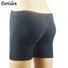 Dorislen Для женщин Мягкий хип-enhancer трусики накладные прикладом лифт Boyshorts Нижнее Бельё для девочек 100 шт