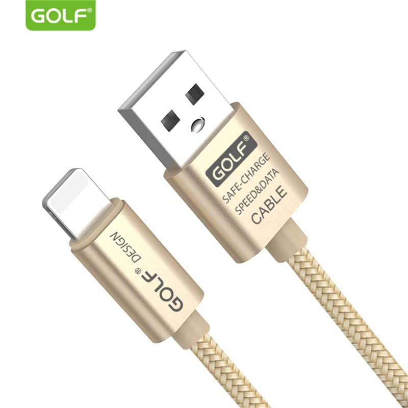 

GOLF Original USB Cable for iPhone 5 6 7 8 X XS Max XR USB Data Sync Charging Cable for iPhone 5S 6S Plus Phone USB Charger Wire