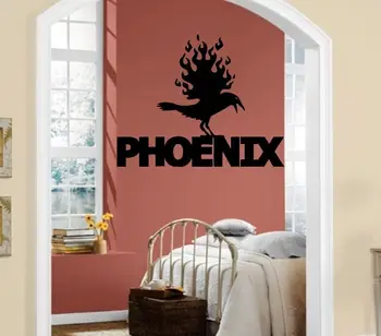 

Wall Stickers Vinyl Decal Phoenix Fire Bird Mythical Creature Legend