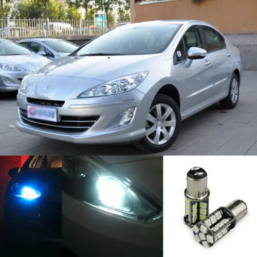 

Ownsun 2pcs Advanced LED Width Lamps Car Wedge Warning Light Bulb For Peugeot 408