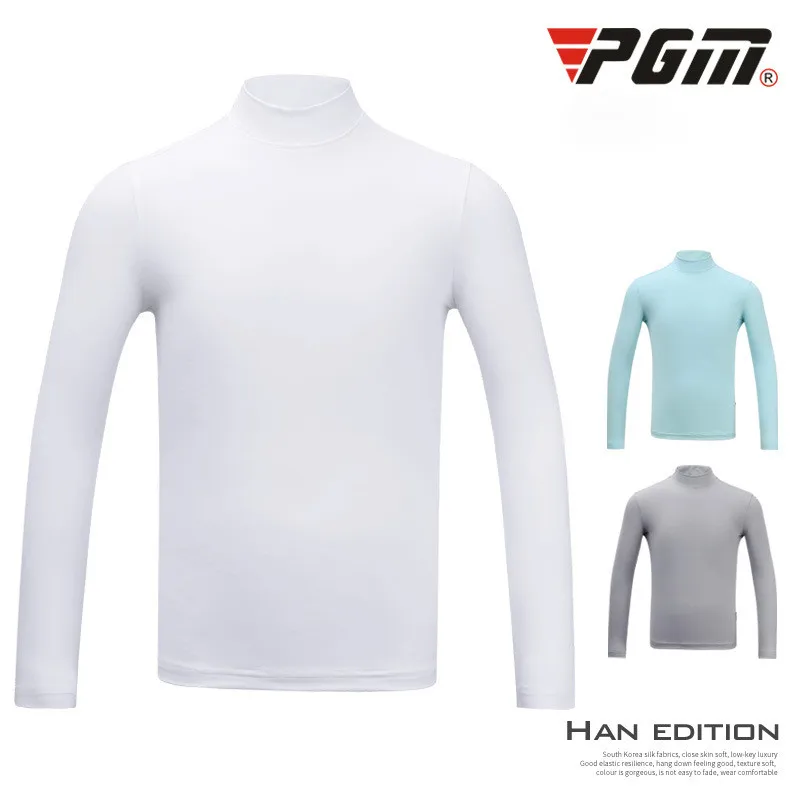 

PGM Children's Sunscreen Shirts Boys Summer Anti-UV Bottom Shirt Sport Long Sleeved Children's Wear