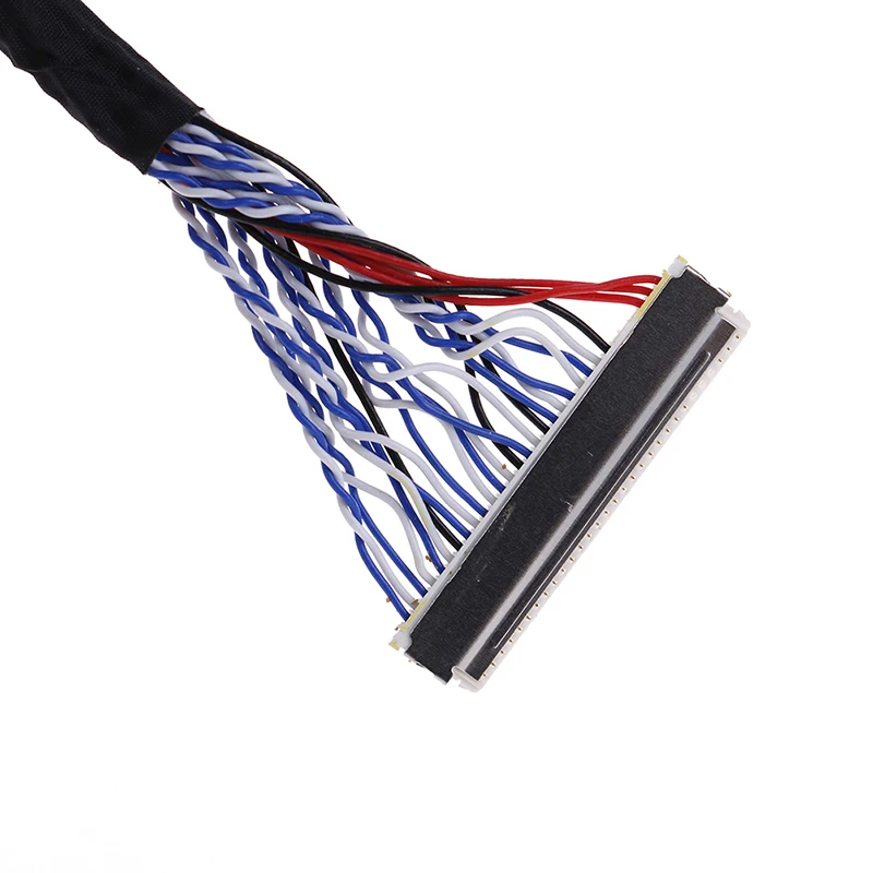 1 шт. x кабель LVDS 8 бит FIX 30 контактов 2ch для 17 19 22 26 дюймов ЖК/светодиодный контроллер