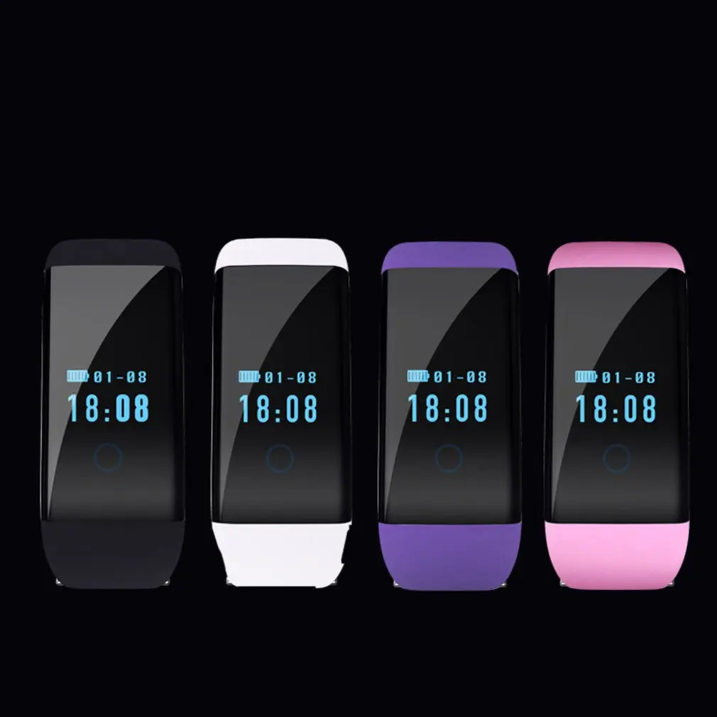 

D21 Color Screen Bluetooth Smartband Heart Rate Monitor Waterproof Sleep Monitor Pedometer Sport Smart Watch Clock Dropshipping