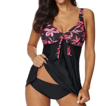 Плюс 5xl размер купальник женский большой размер купальник костюм танкини наборы с шортами для мальчиков дамы купальный костюм из двух предметов купальник пуш-ап# E