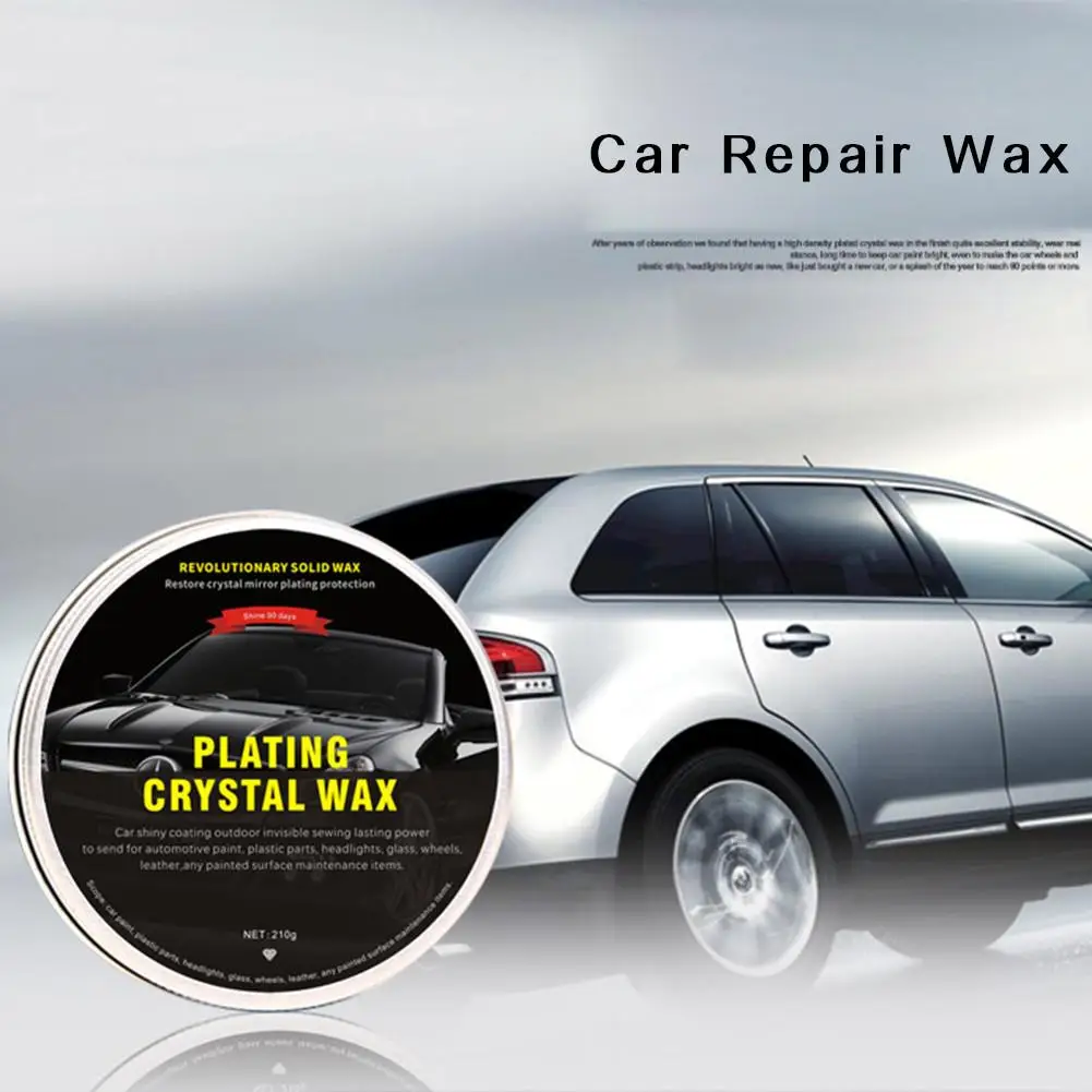 Car Scratch Remover Premium Carnauba Car Wax Crystal Hard Wax Paint Care Scratch Repair Maintenance Wax Paint Diamond Coating