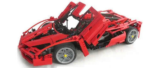

Model building kits compatible with lego Enzo 1:10 Car 1359pcs 3D blocks Educational model & building toys hobbies for children