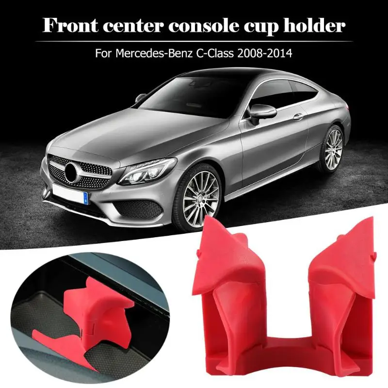 

Center Console Cup Holder Insert Divider for C Class W204 E Class W207/W212 GLK Class X204 Cup Holder Insert Divider