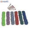 60pcs Dremel Accessories Radial Bristle Abrasive Brush Polishing Buffing Wheel Mixed Grit +6pcs Mandrel for Rotary Tools ► Photo 1/6