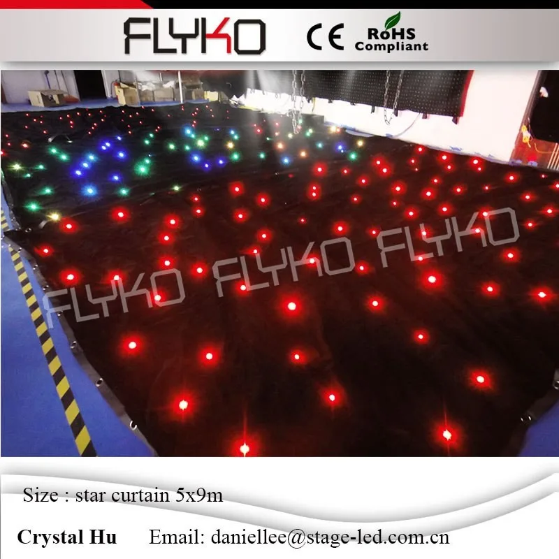 LED star curtain3987