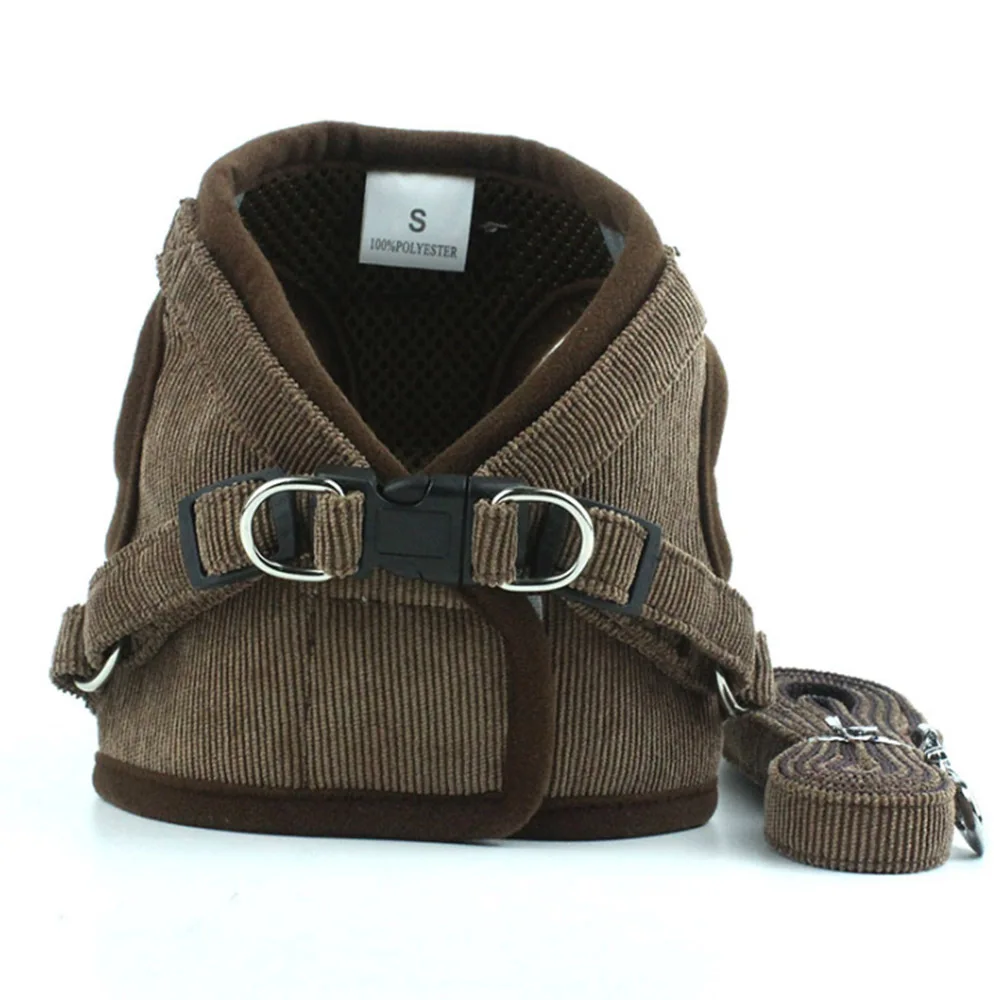

Dog Harness Leash Set Adjustable Breathable Dog Cat Collar Vest Harness for Dog Puppy Pet Chihuahua Chest Strap Dog Accessories