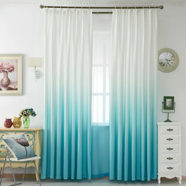 Fatto pannello pronto arcobaleno voile finestra tenda soggiorno ... Soggiorno pronto