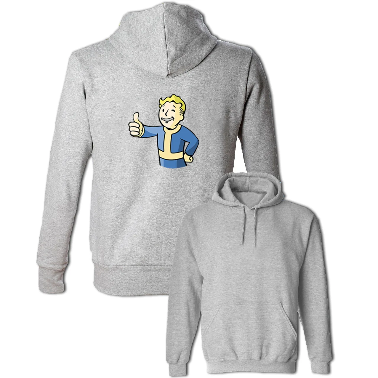 Игра Fallout PipBoy Забавный дизайн толстовки хип хоп унисекс Мужские Женские