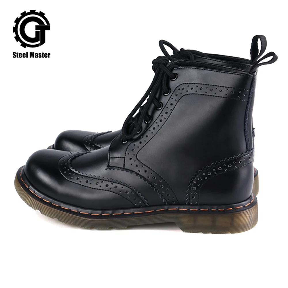 

ankle boots for women cowboy chelsea boots men leather winter shoes waterproof covers Vintage High Top Motorcycle Plus Size