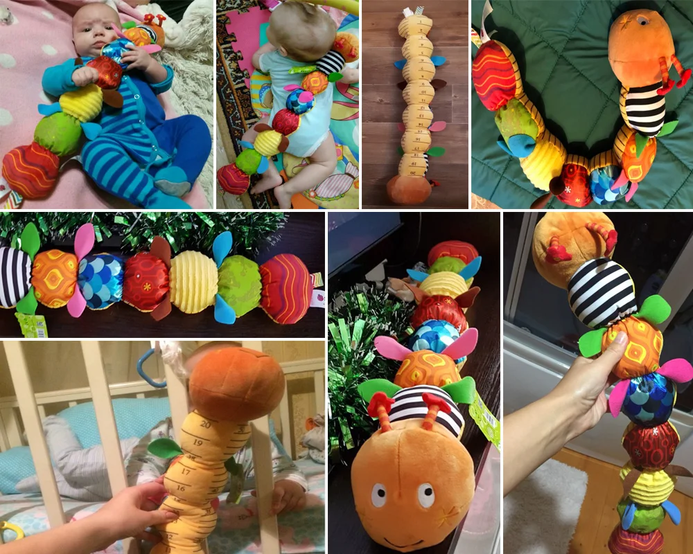 Забавная детская погремушка, Рекомендуемая ткань, многофункциональные развивающие детские игрушки, погремушки для младенцев, музыкальные куклы для театра марионеток, животные для детей