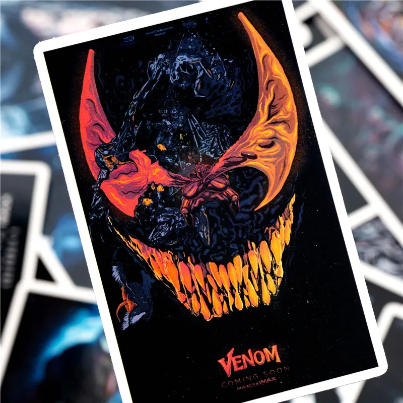 30 шт. в упаковке, новинка, наклейки Marvel Set Venom, наклейки s для детей, багаж, скейтборд, ноутбук, граффити, забавная наклейка, аниме наклейка s