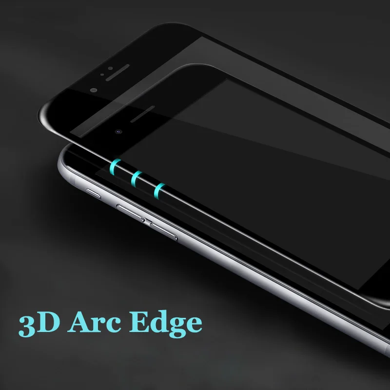 9 H 02mm 2.5D Bunte Volle Abdeckung Gehärtetem Glas Für iPhone 7 8 Plus Explosion-Proof Screen Prot