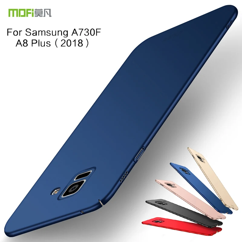 

For Samsung Galaxy A8 Plus 2018 A730F Case Cover Luxury Original MOFi Hard PC Back Cover Case For Samsung Galaxy A8 Plus 2018