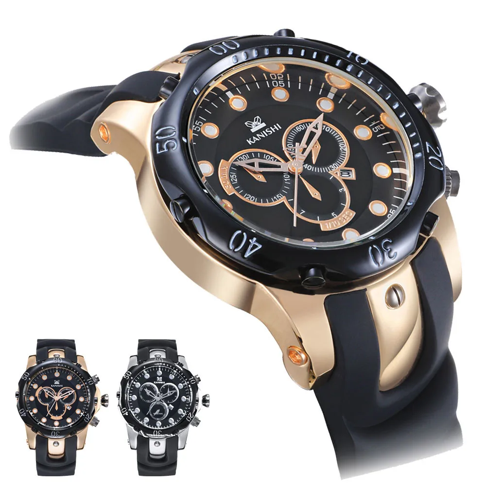 

2016 Top Quality Casual Brand kanishi Man Sports Business Etiquette Quartz Watch