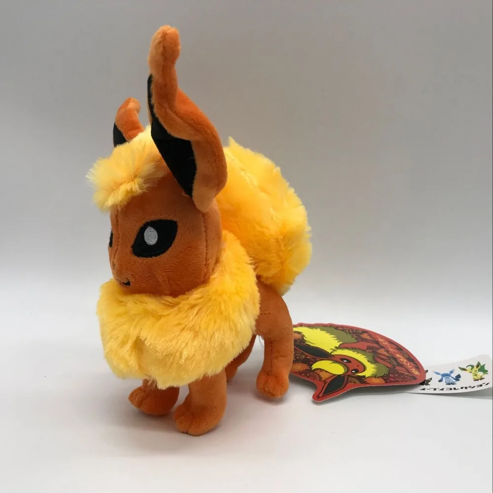 Мягкая плюшевая игрушка Flareon кукла плюшевое животное 8 дюймов|Персонажи