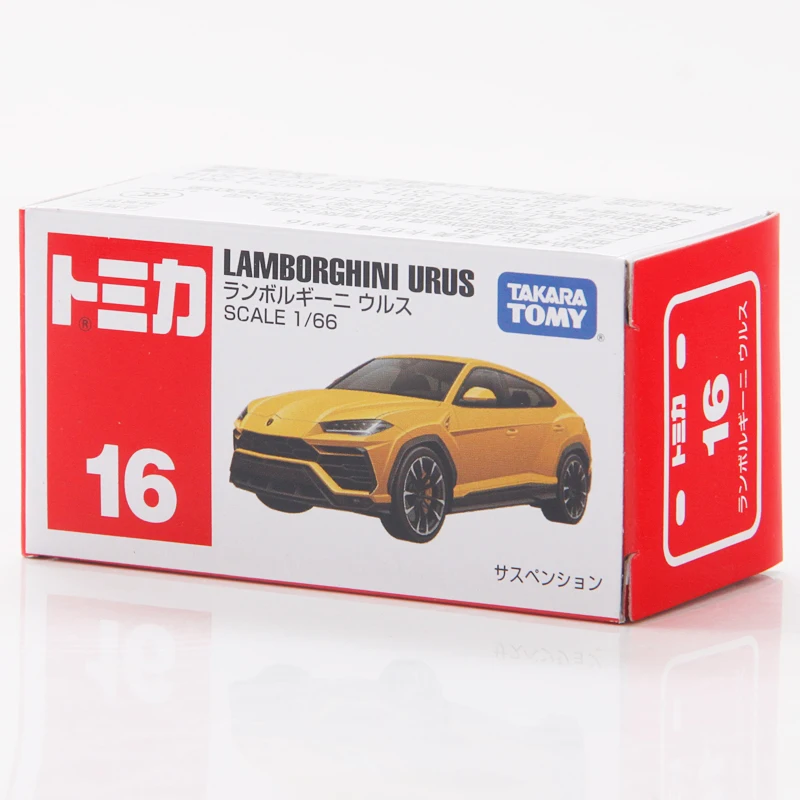 Такара Tomy Tomica 1/66 Модель автомобиля № 16 Lamborghini URUS Buffalo SUV 102748