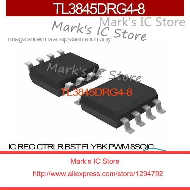 TL3845DRG4 8 IC REG CTRLR BST FLYBK PWM 8SOIC TL3845DRG4 3845DR ...
