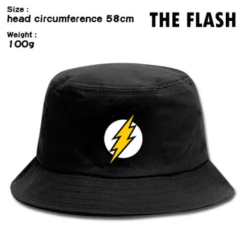 

New Summer Flashman Flash Man Comic Manga Hero Fisherman Cap Hat Men Women Outdoor Daily Use Cosplay Canvas