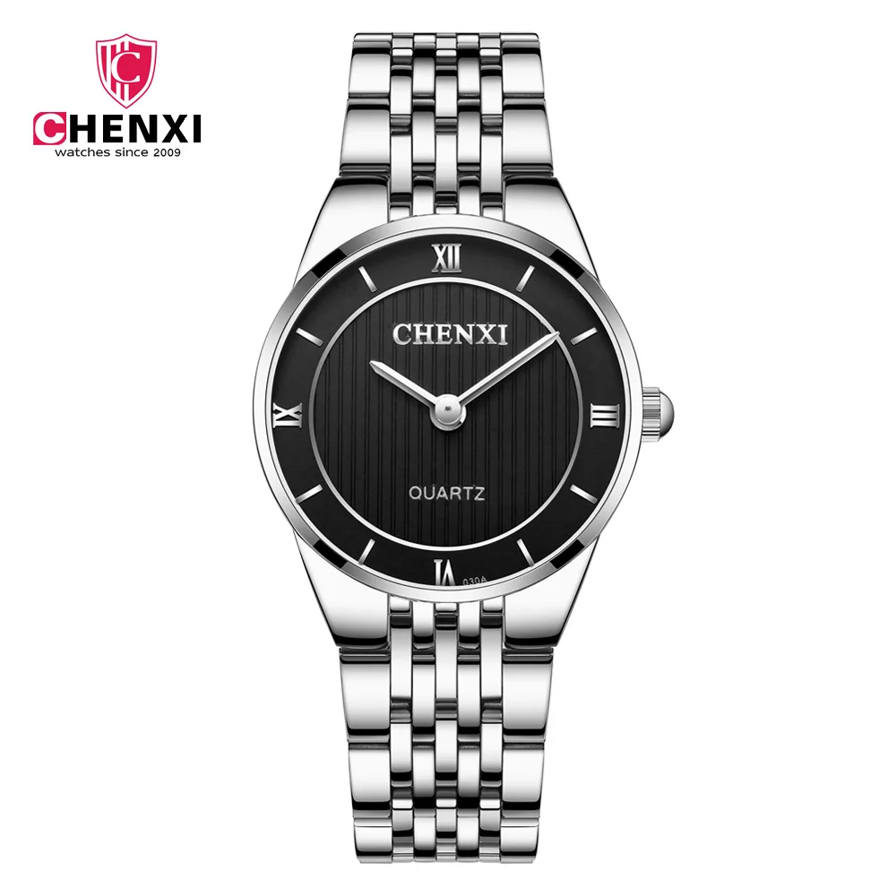 

CHENXI Top Brand Fashion Ladies Watches Stainless Steel Female Quartz Watch Women Thin Casual Strap Clock Wristwatch Reloj Mujer