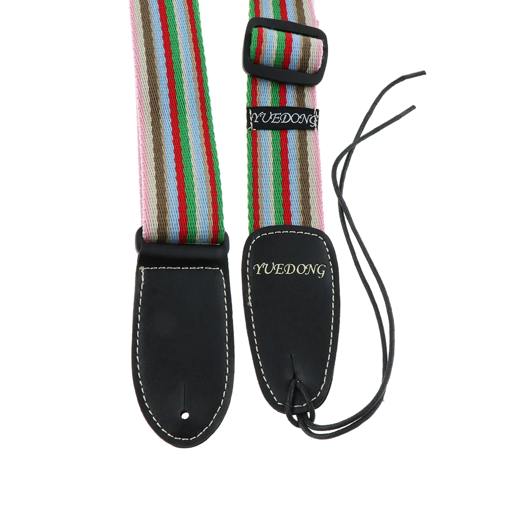 Tooyful Durable Cotton Ukulele Strap Hawaii Guitar Belt Musical Instrument Perform Accessory