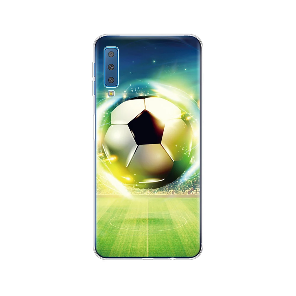 Case For Samsung A50 Case For Samsung Galaxy A50 A60 A10 A30 A40 A70 A 50 2019 A9 A7 2018 football brazil germany sweden