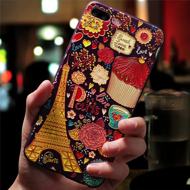 best meizu phone cases For Meizu M6 Note Case 3D Flower Silicone Emboss Phone Cover For Meizu M6T M5 Note M5C Pro 7 Plus Cases Coque Capa Relief cases for meizu belt Cases For Meizu