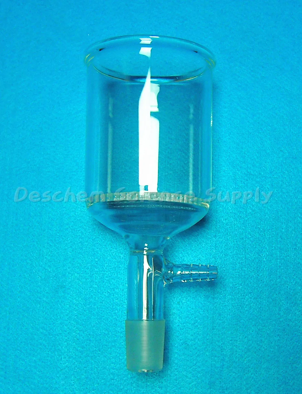 250ml,24/29,Glass Buchner Funnel,With 70mm Pore plate,10mm Vacuum
