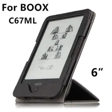 Case para boox c67ml ebook reader protector elegante de la cubierta protectora de la pu Carta de cuero Para boox C67ML C67ML Carta 2 de La Manga 6 »Casos