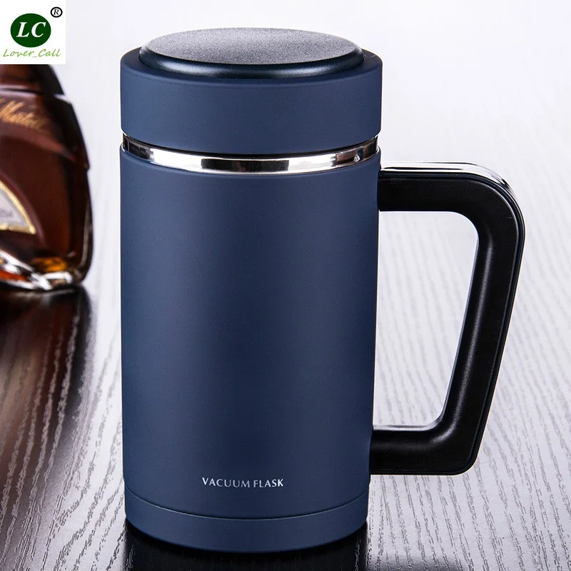 Drinkware Vacuum Flask Double Wall Stainless Steel 480ml Car Thermos