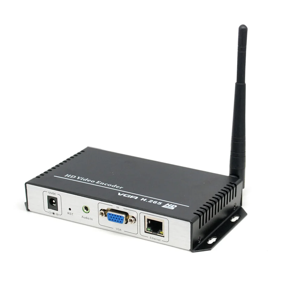 Беспроводной кодировщик H.265 Hevc H.264 VGA HD WIFI видео IPTV прямая трансляция для прямой