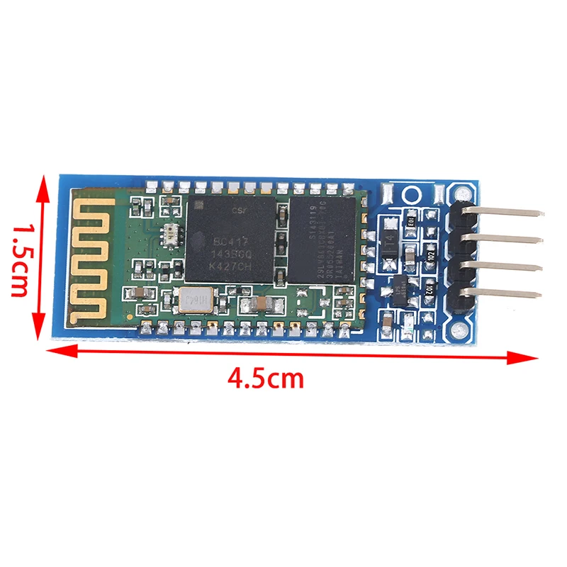 Новый беспроводной Радиочастотный трансивер Bluetooth HC-06 подчиненный модуль RS232/ttl для Arduino разъемы