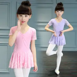 2019 детское гимнастическое танцевальное платье для девочек, балетное платье-пачка для девочек, трико, платья для катания на коньках, одежда